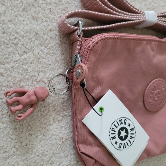Kipling Boyd Crossbody Bag Kind Rose NWT - Picture 7 of 10